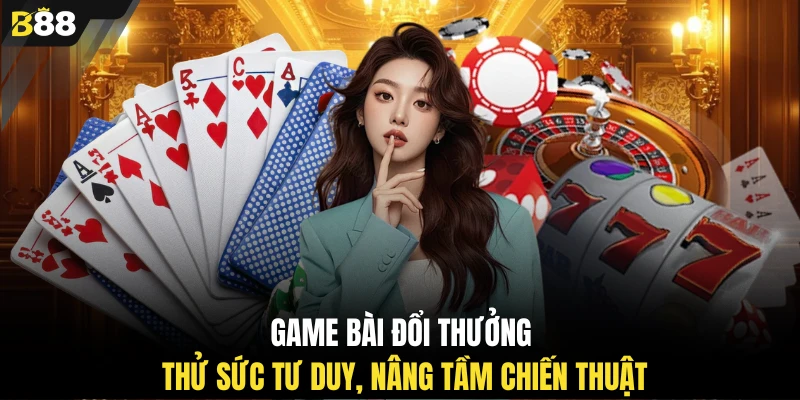Game bài đổi thưởng thử sức tư duy, nâng tầm chiến thuật 