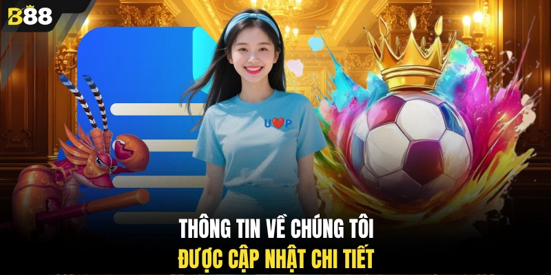 Thông tin về chúng tôi được cập nhật chi tiết